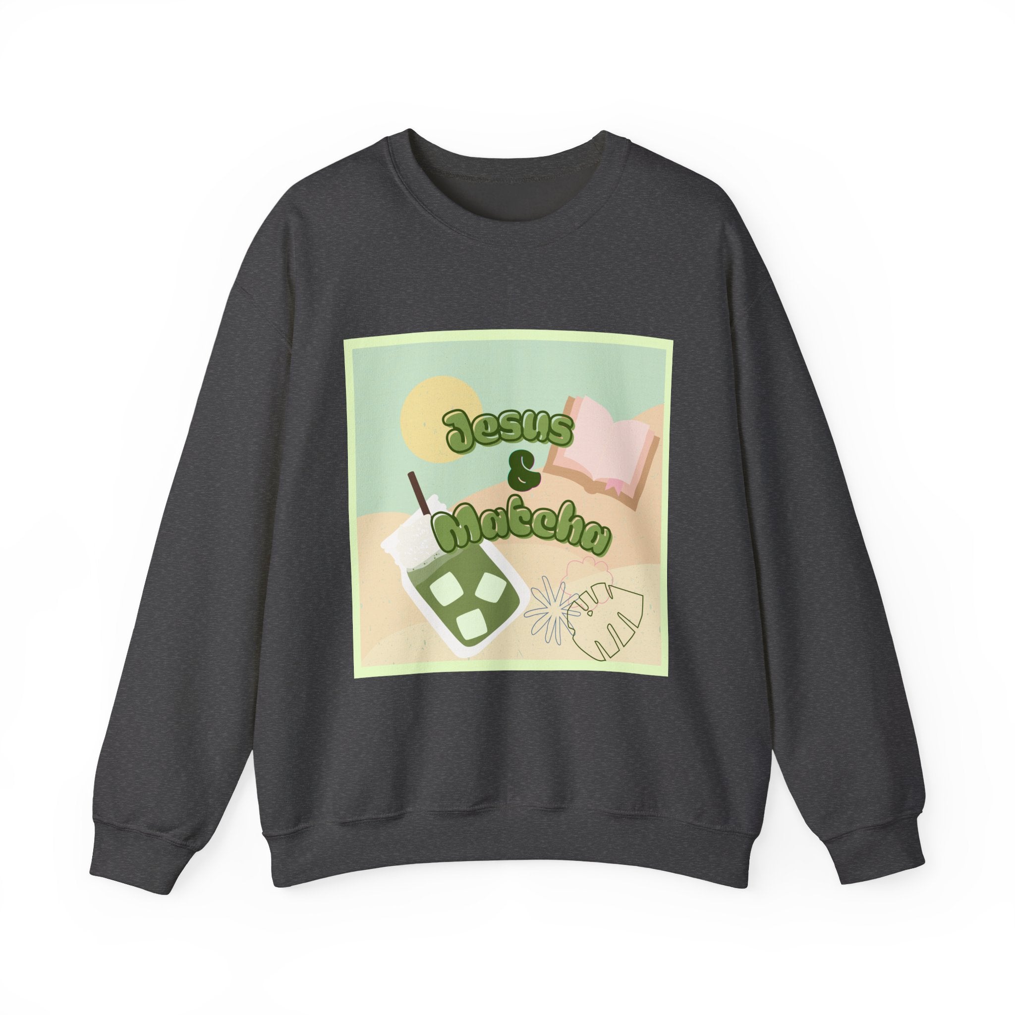 Jesus & Matcha Essential Crewneck