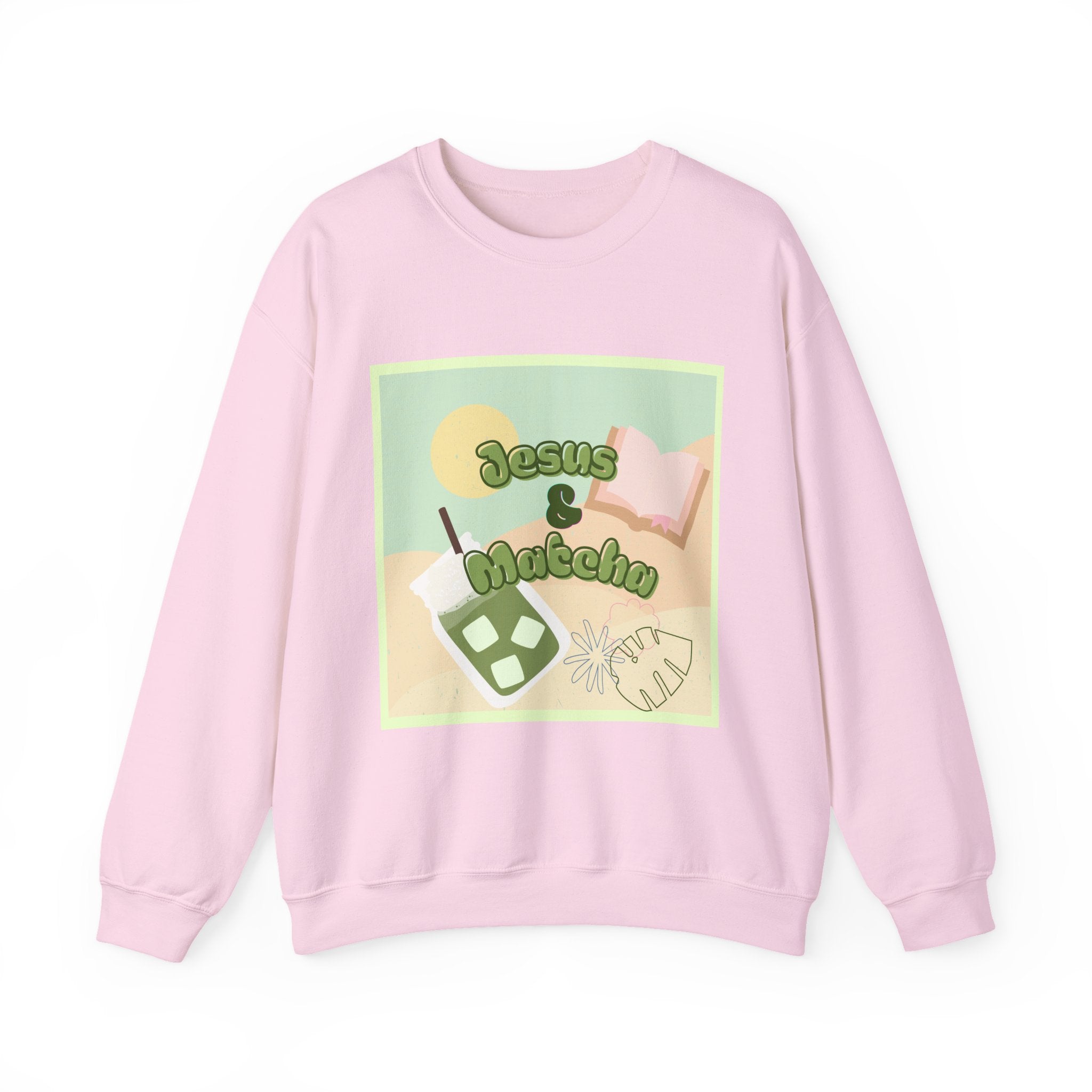 Jesus & Matcha Essential Crewneck