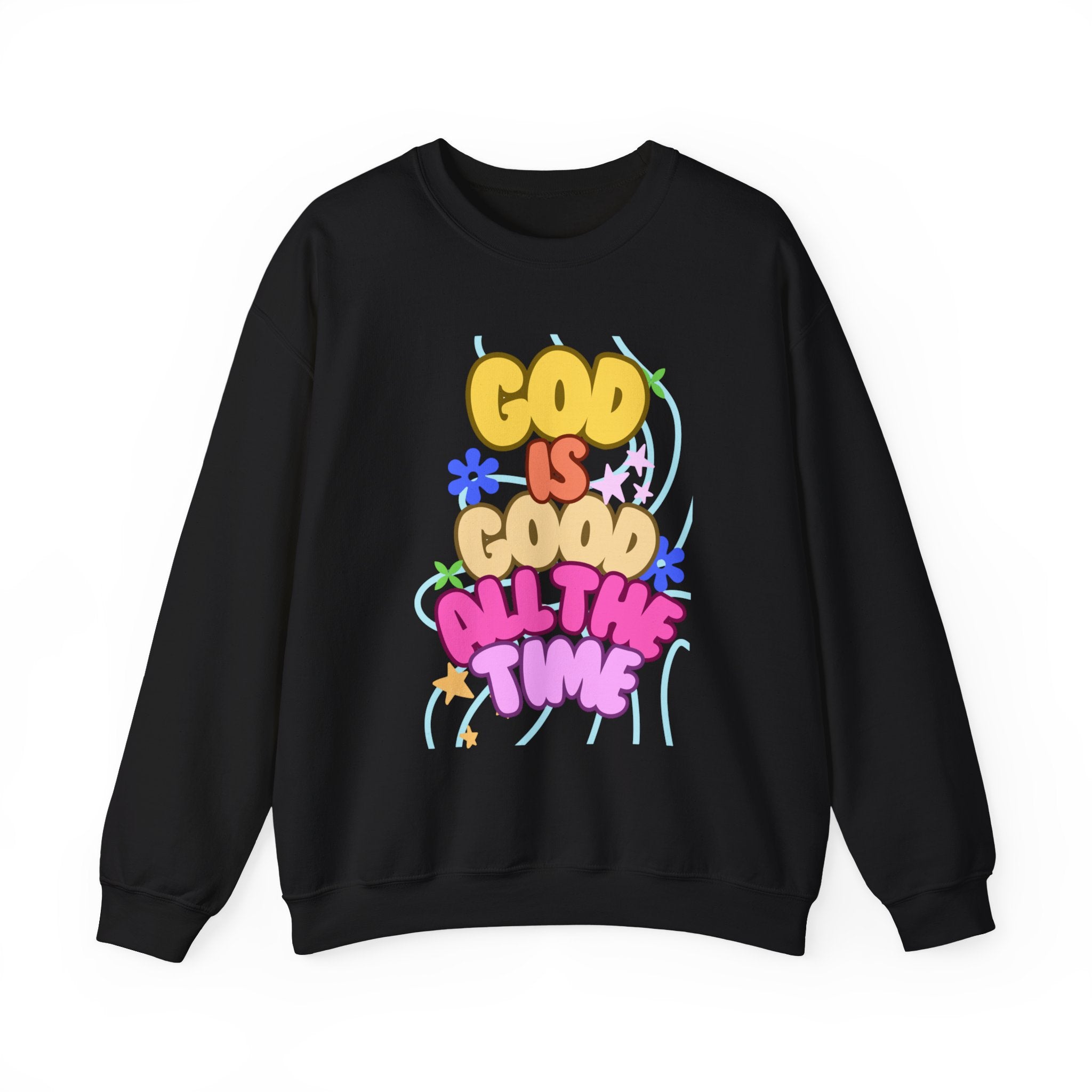God is good Unisex Heavy Blend™ Crewneck Sweatshirt
