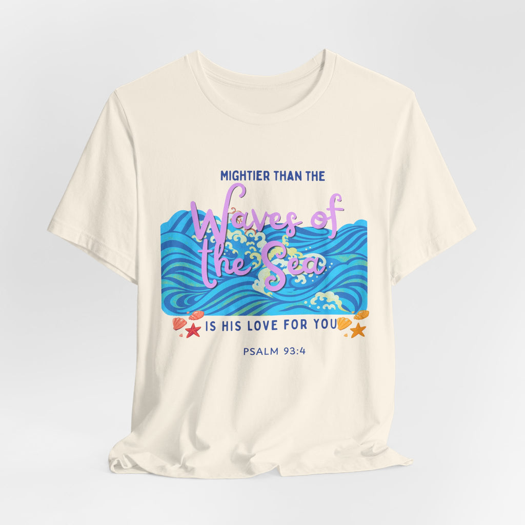 Waves of his Love Unisex Jersey Short Sleeve Tee