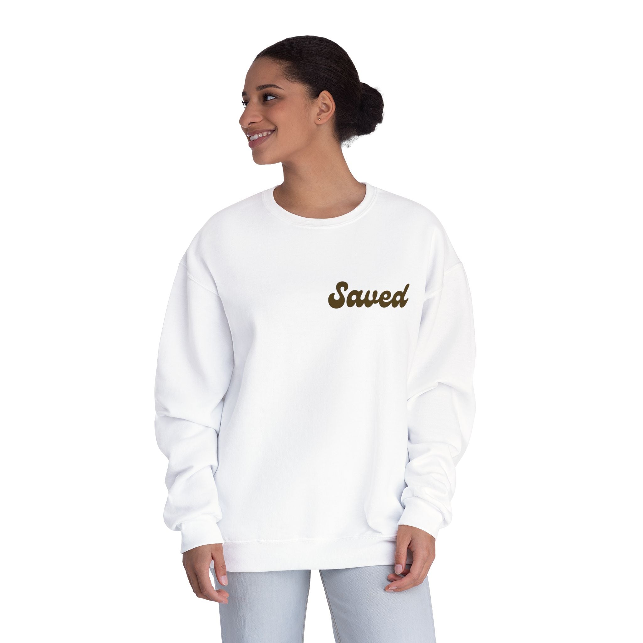 He Saved Me Classic Crewneck