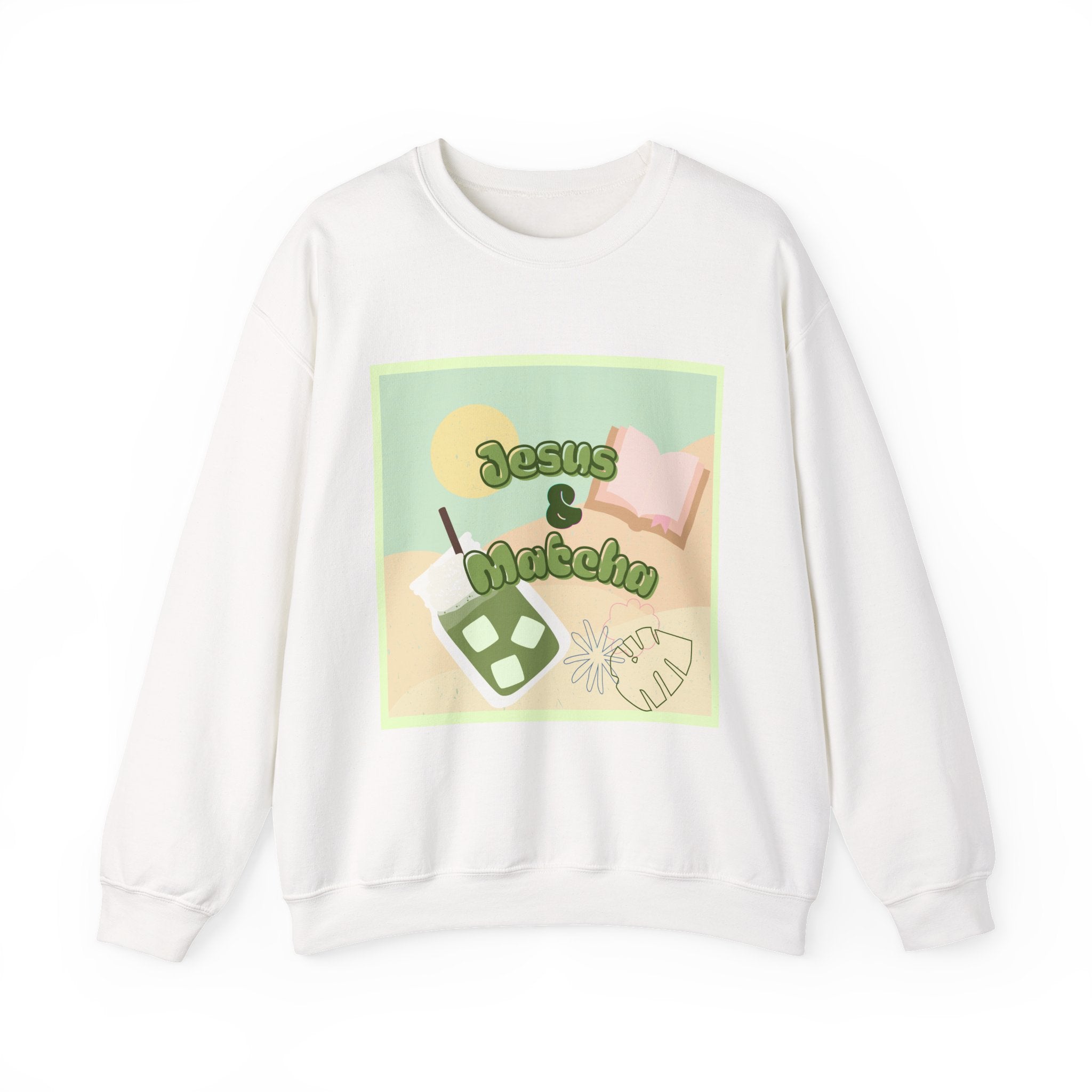 Jesus & Matcha Essential Crewneck