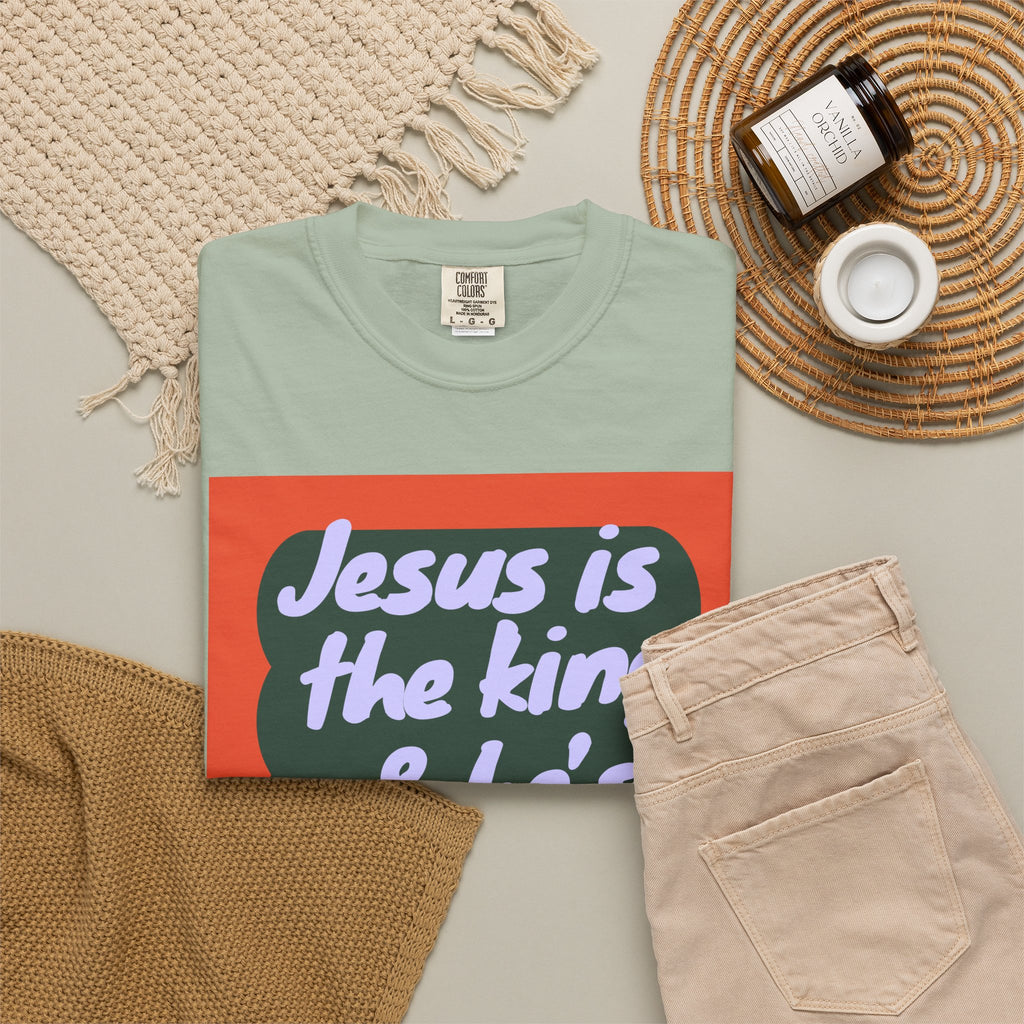 Jesus is Alive Unisex Garment-Dyed T-shirt