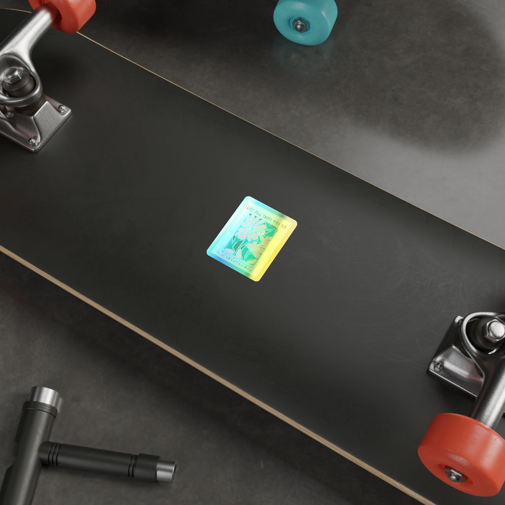 Do it with love Holographic Die-cut Stickers