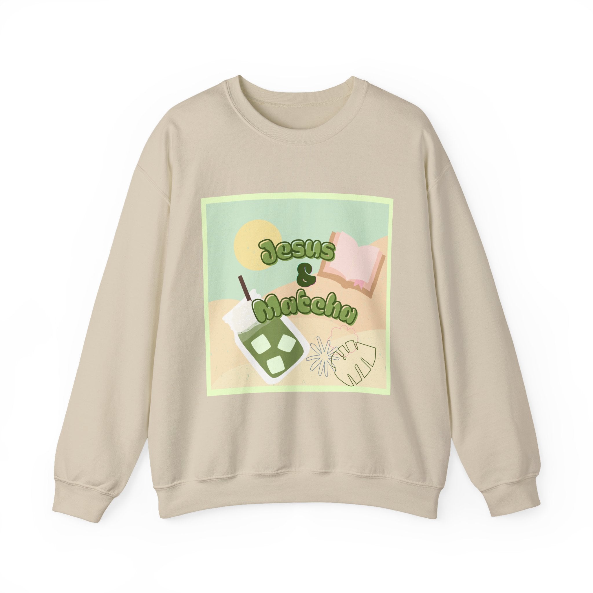 Jesus & Matcha Essential Crewneck