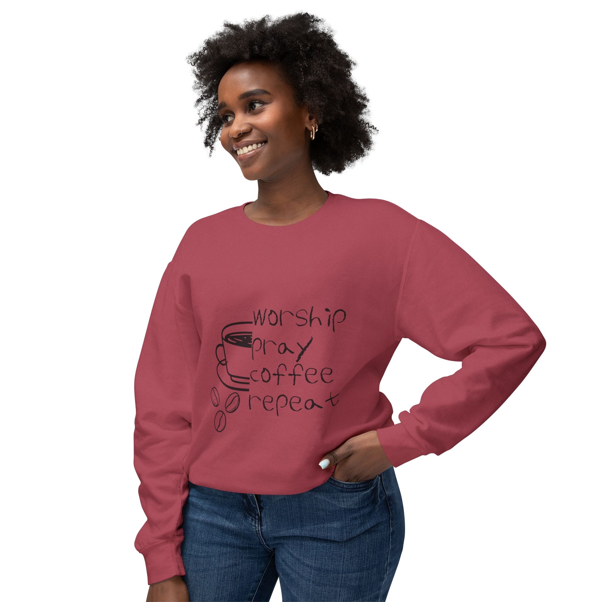W.P.C.R Unisex Lightweight Crewneck Sweatshirt