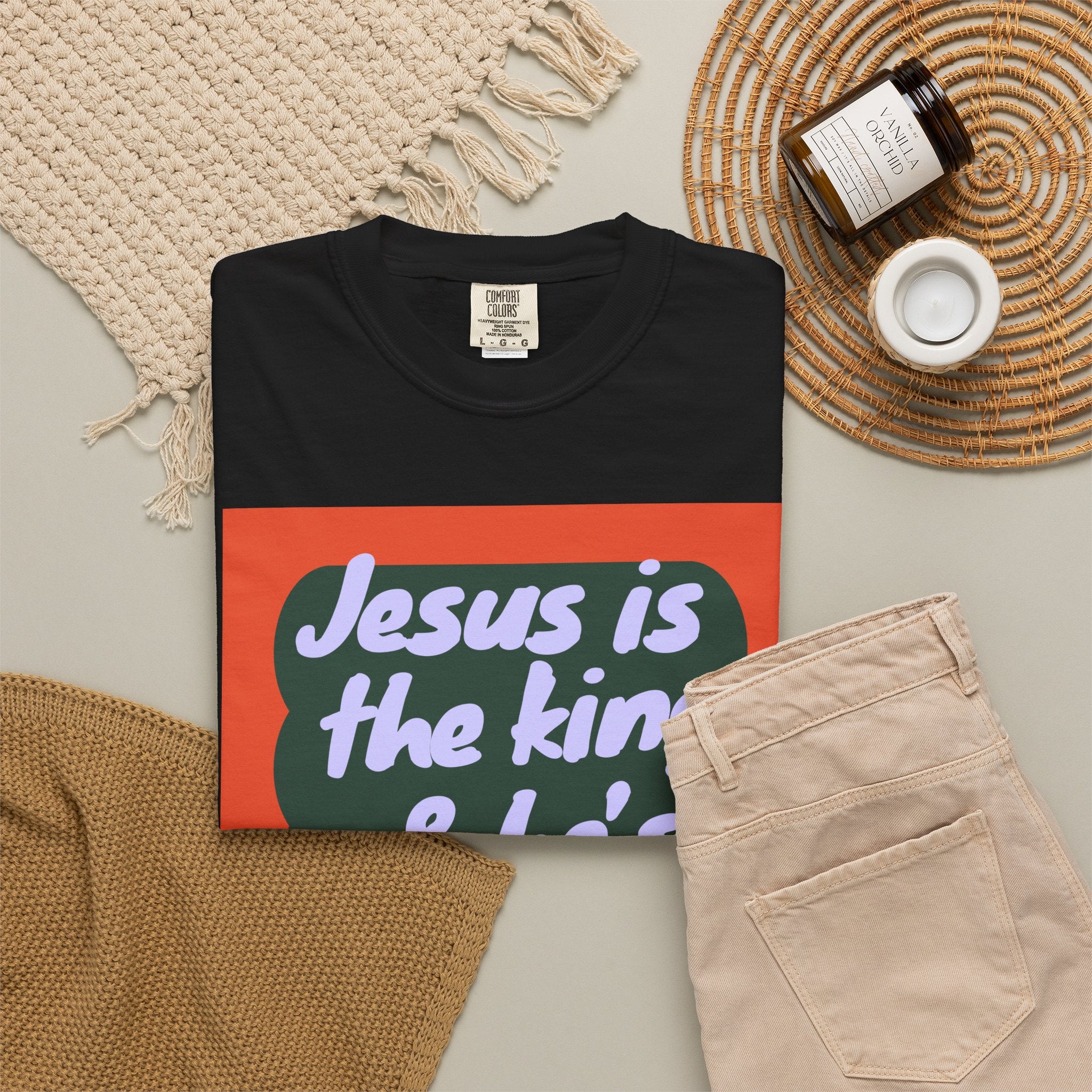 Jesus is Alive Unisex Garment-Dyed T-shirt