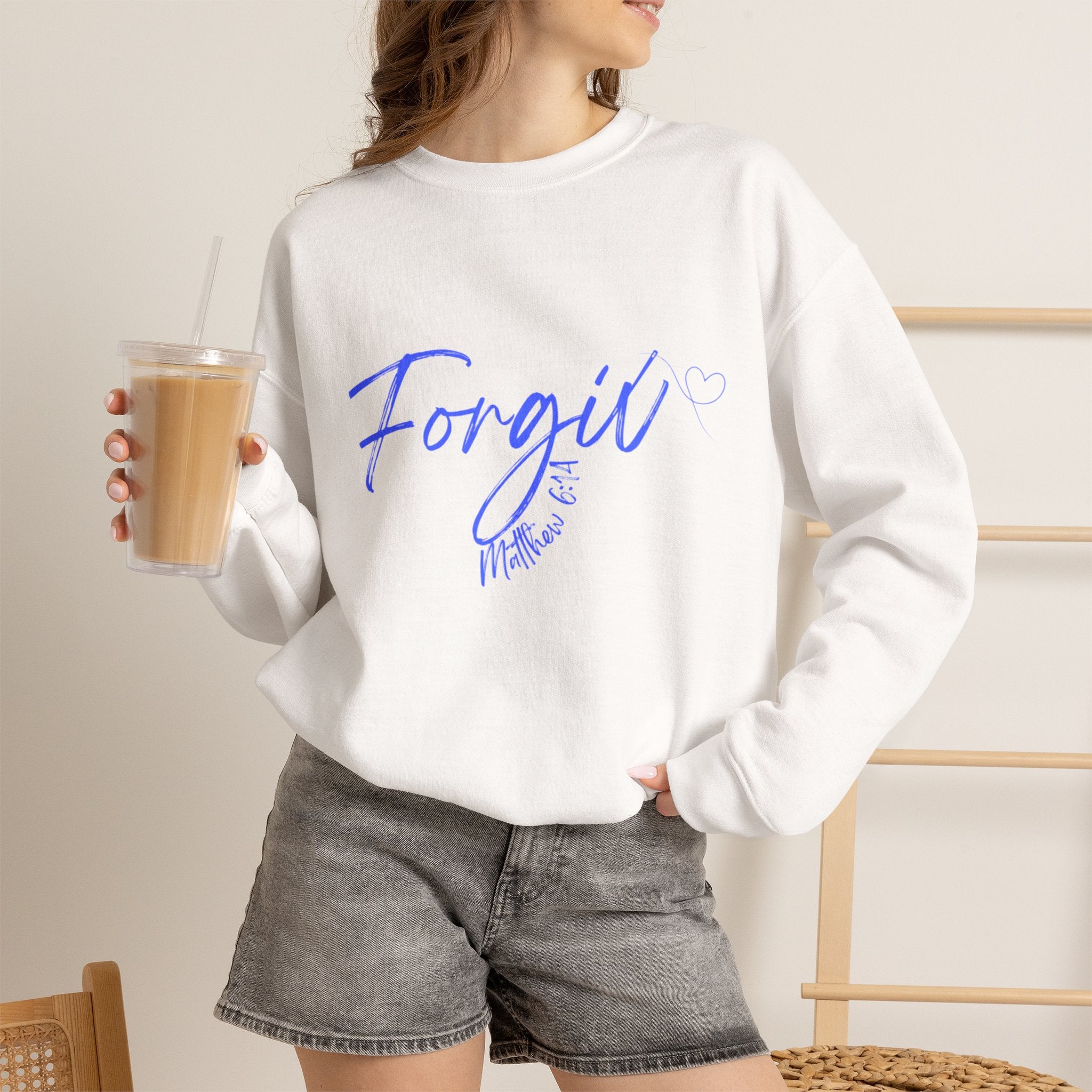 Forgive Unisex Heavy Blend™ Crewneck Sweatshirt