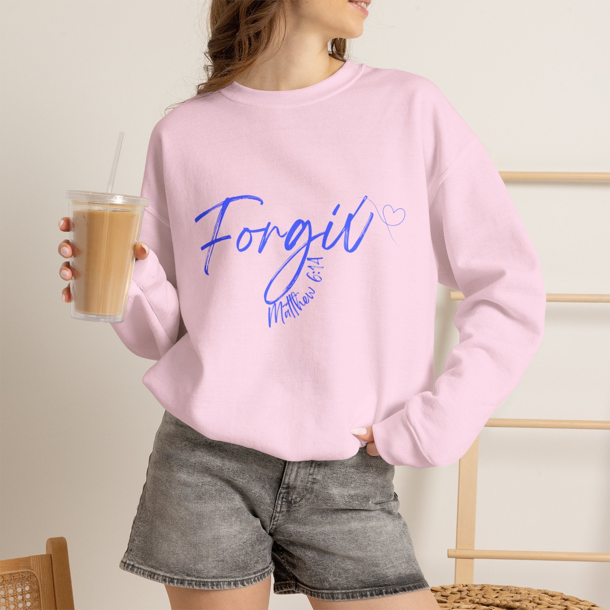 Forgive Unisex Heavy Blend™ Crewneck Sweatshirt