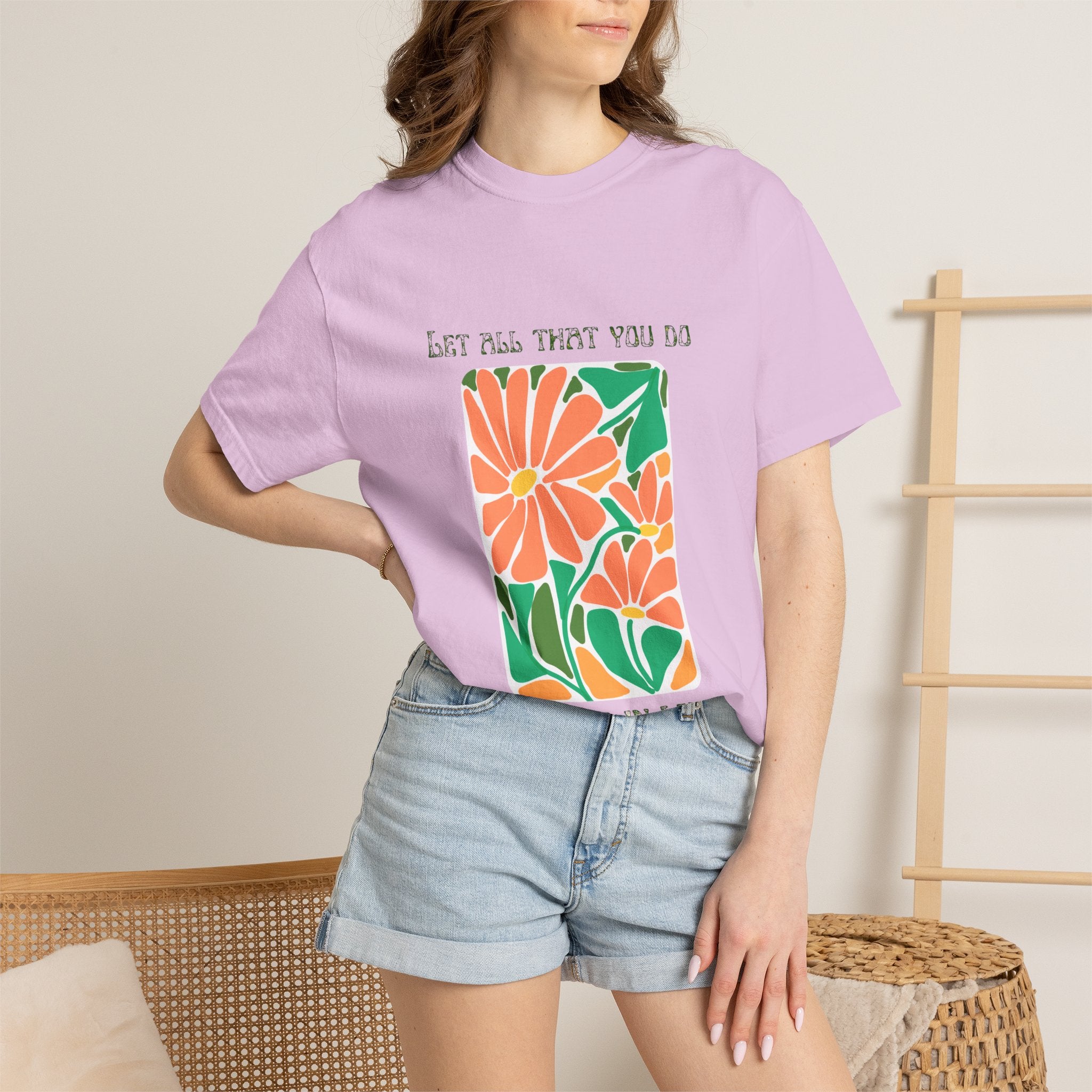 Do it in LOVE Unisex Garment-Dyed T-shirt