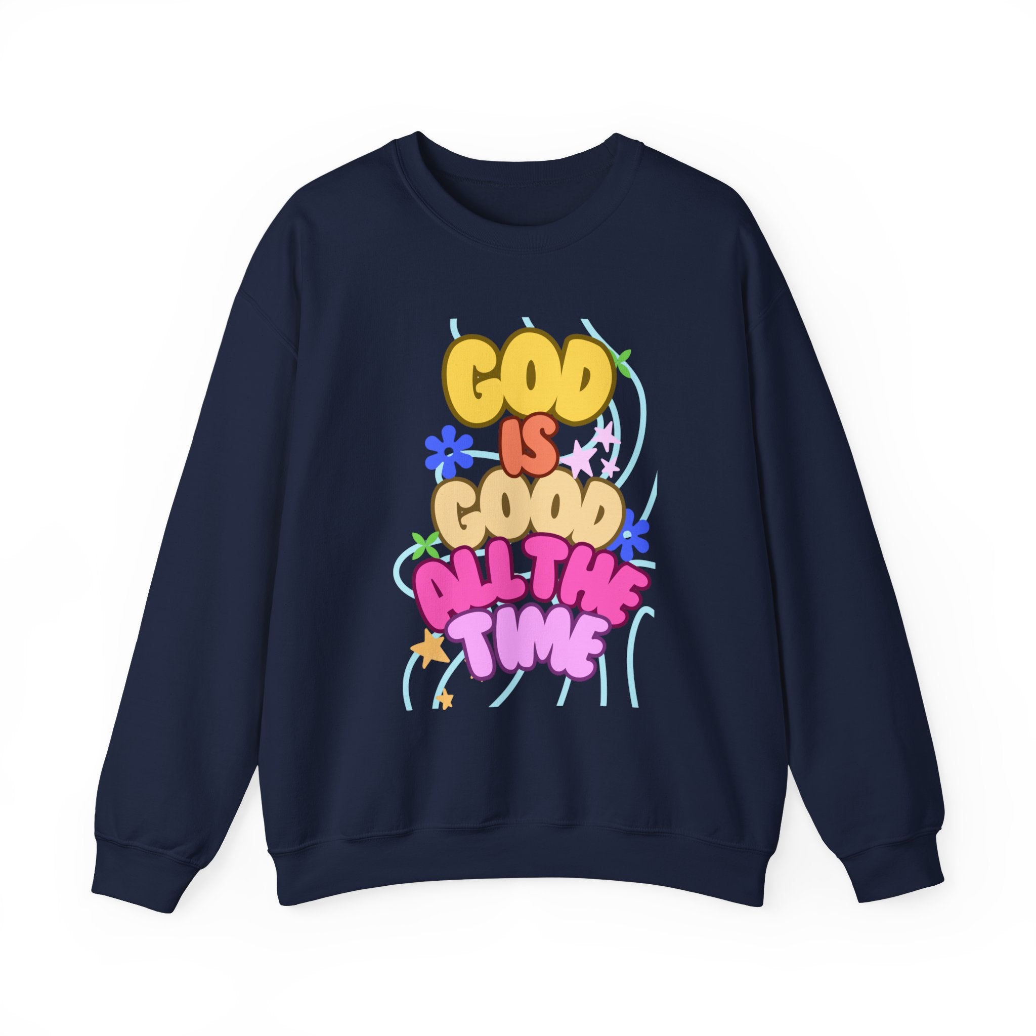 God is good Unisex Heavy Blend™ Crewneck Sweatshirt