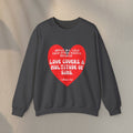 Love covers all Unisex Heavy Blend™ Crewneck Sweatshirt