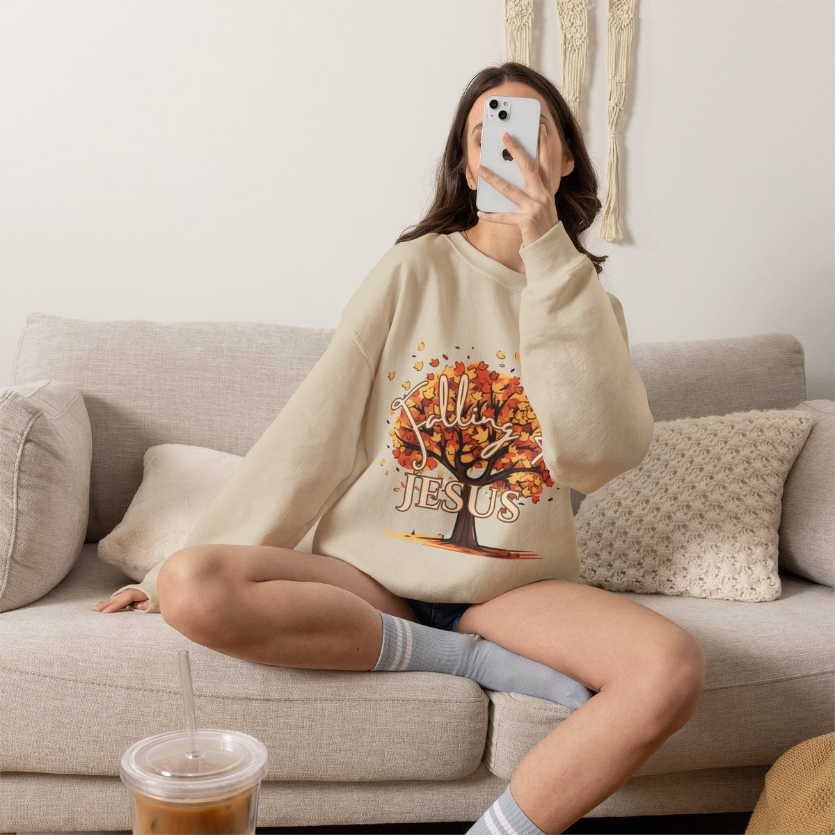 Falling 4 Jesus Unisex Heavy Blend™ Crewneck Sweatshirt