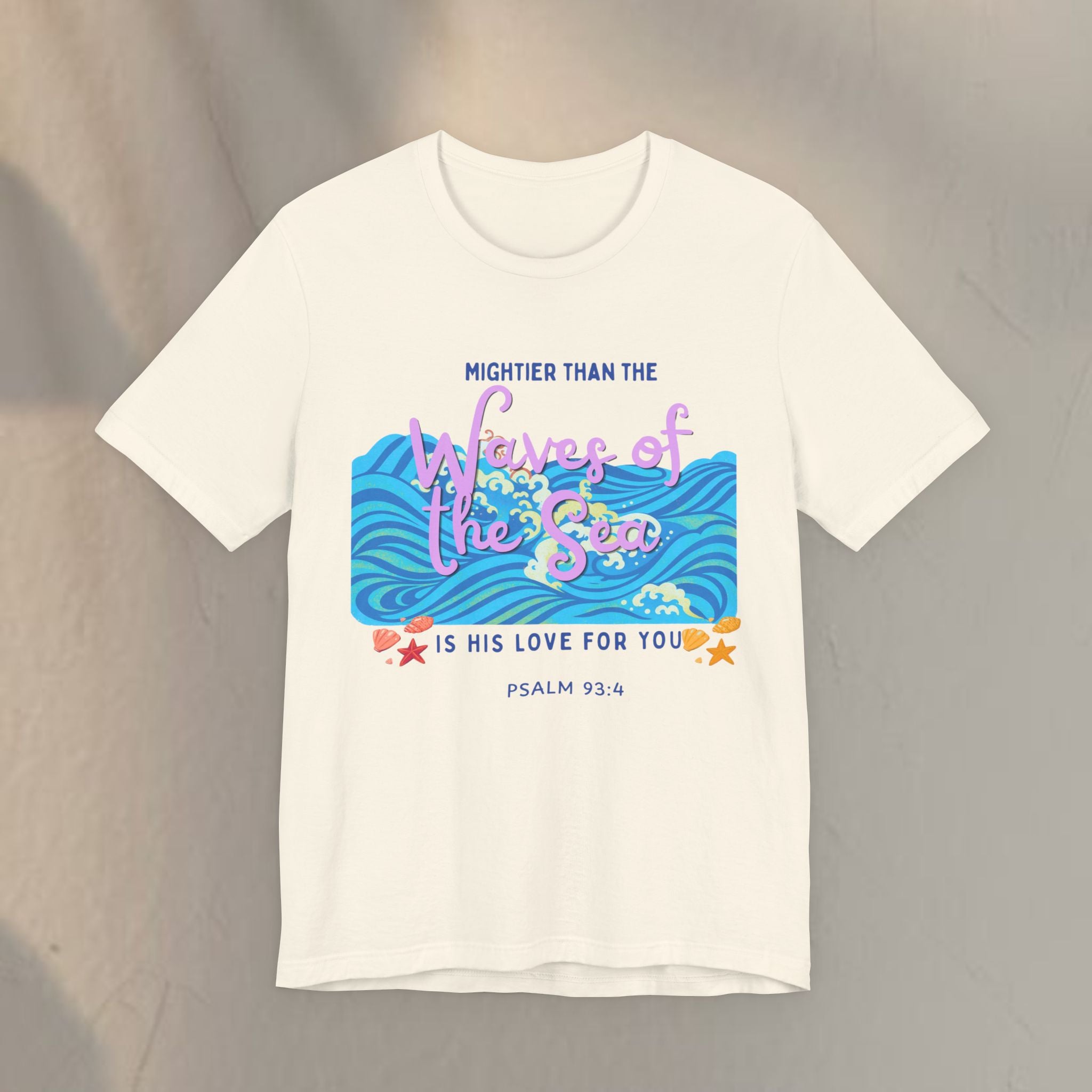 Waves of his Love Unisex Jersey Short Sleeve Tee