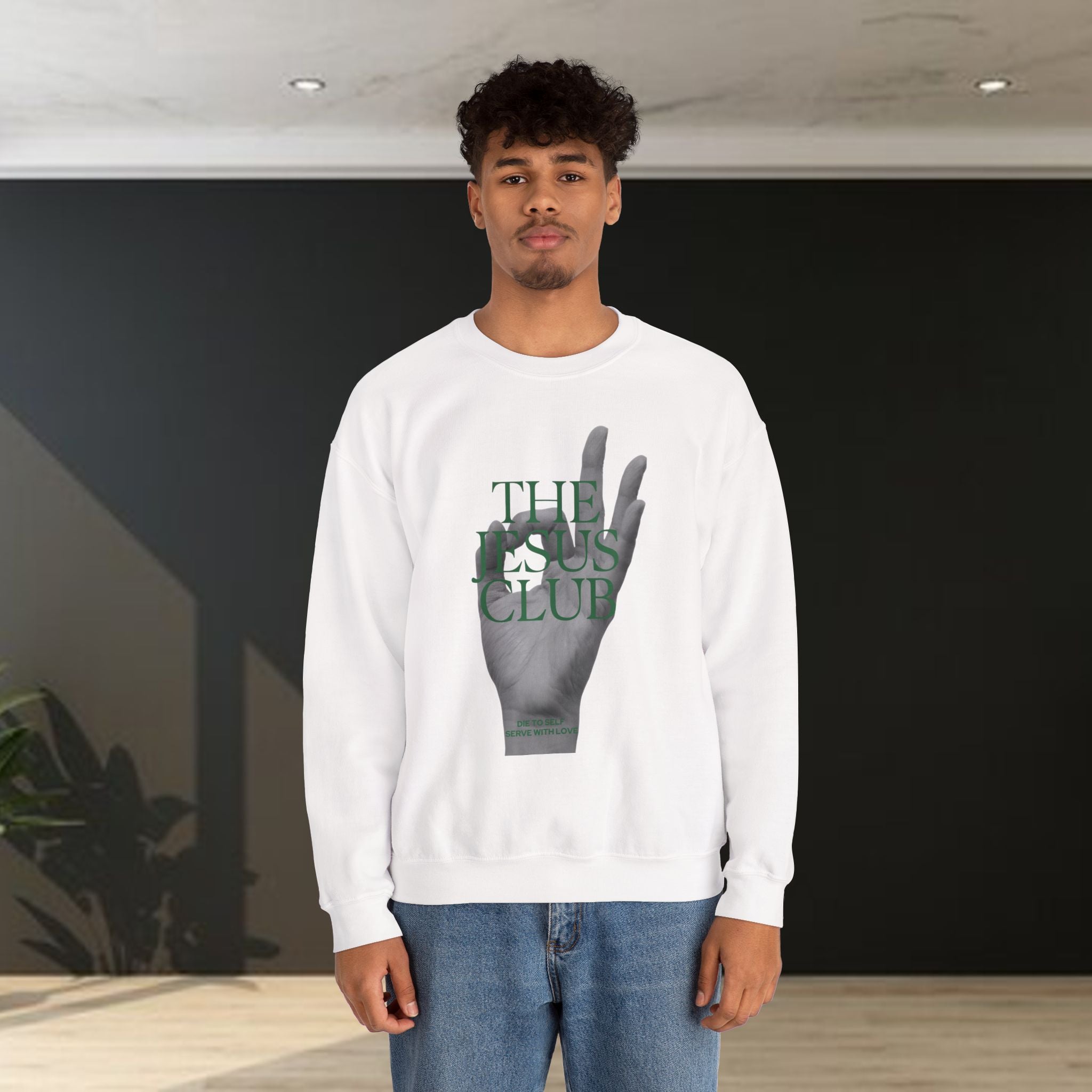 The Jesus Club Classic Crewneck