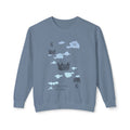 King Unisex Lightweight Crewneck Sweatshirt