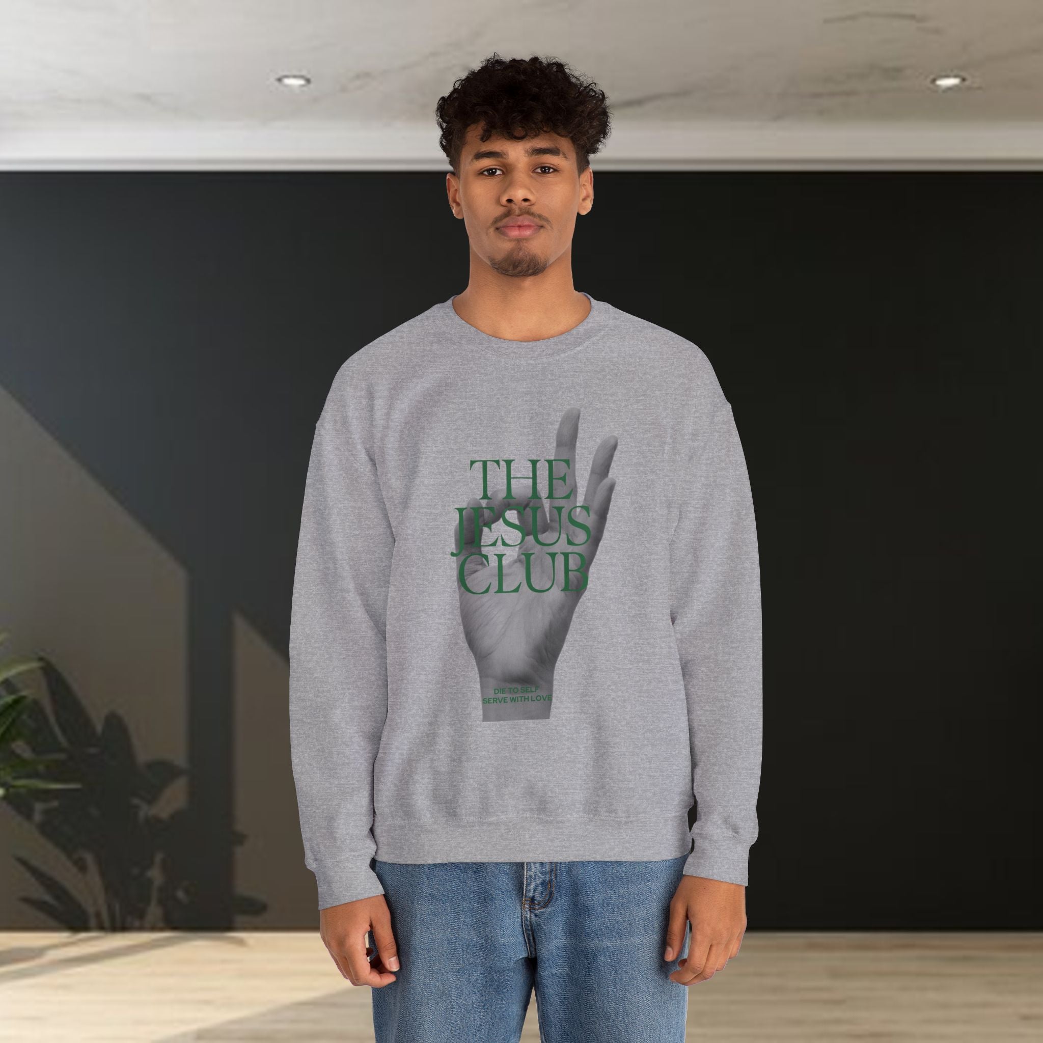 The Jesus Club Classic Crewneck