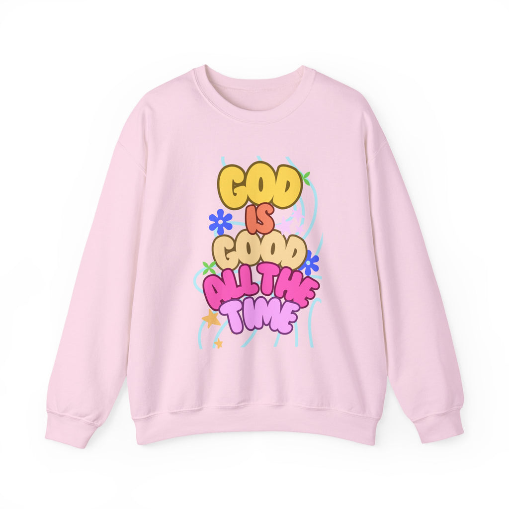 God is good Unisex Heavy Blend™ Crewneck Sweatshirt