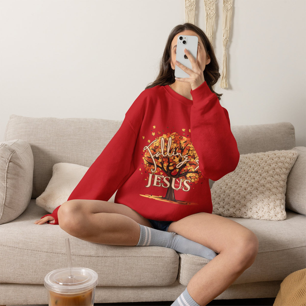 Falling 4 Jesus Unisex Heavy Blend™ Crewneck Sweatshirt